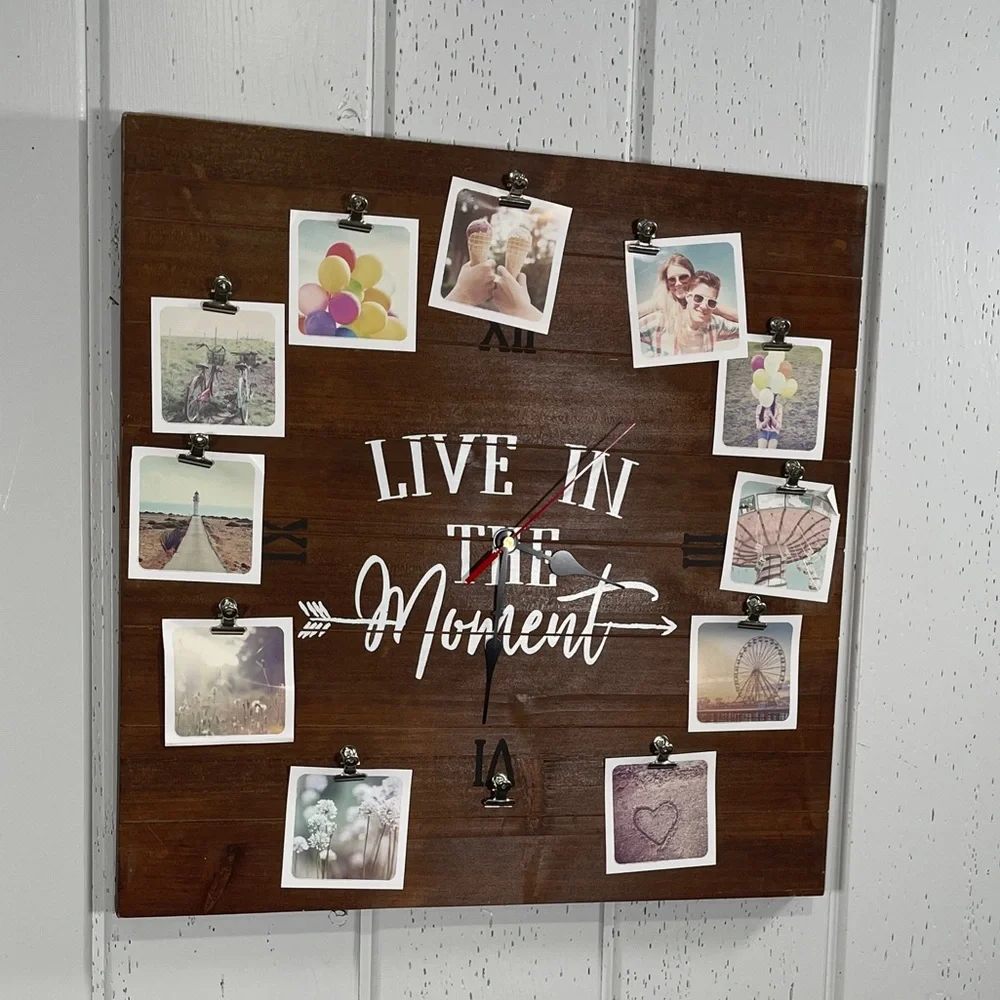 - *NWT Custom Memory Board Wall Clock